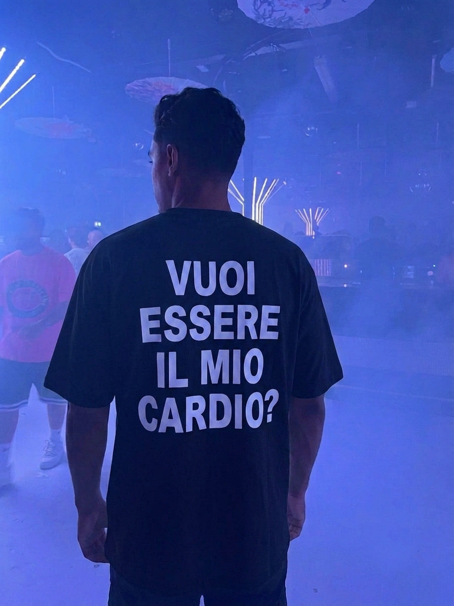 “BPM” T-SHIRT A CONTROLLO MANUALE -BLACK-