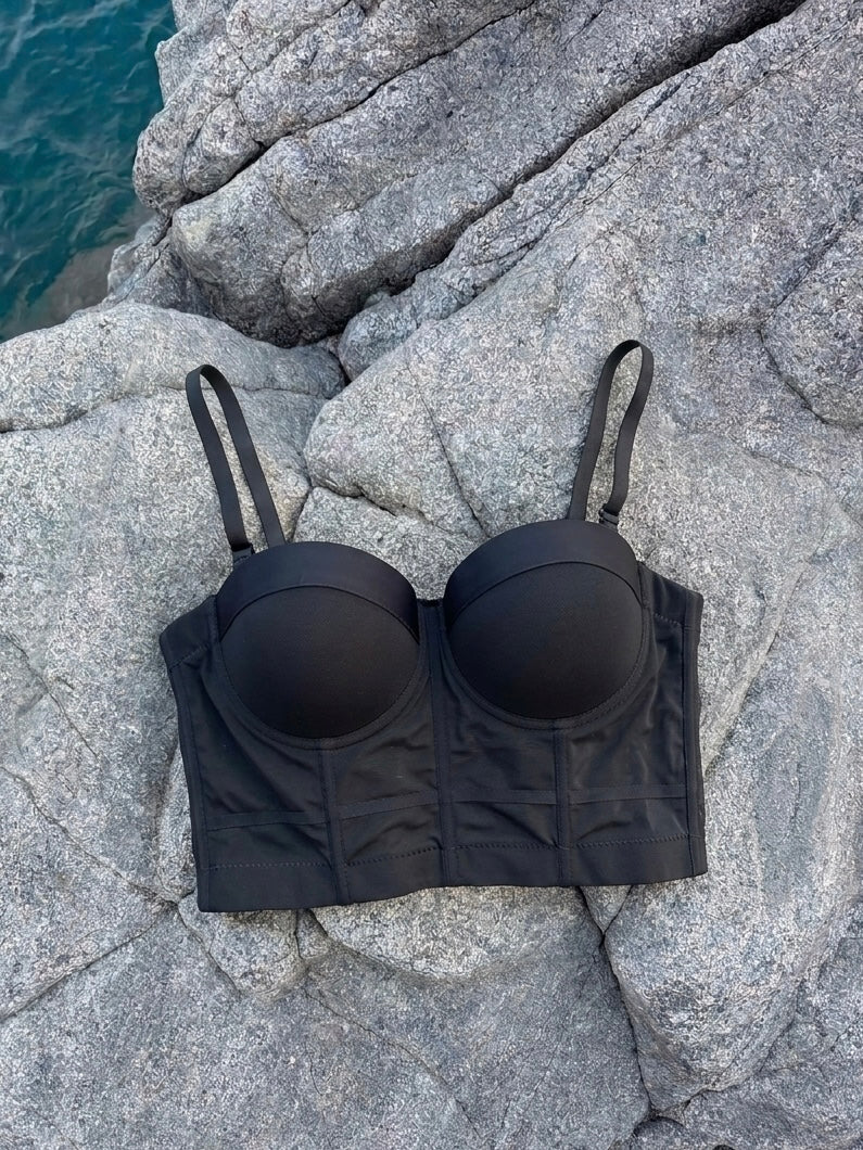 CORSETTO ESSENTIAL -BLACK-