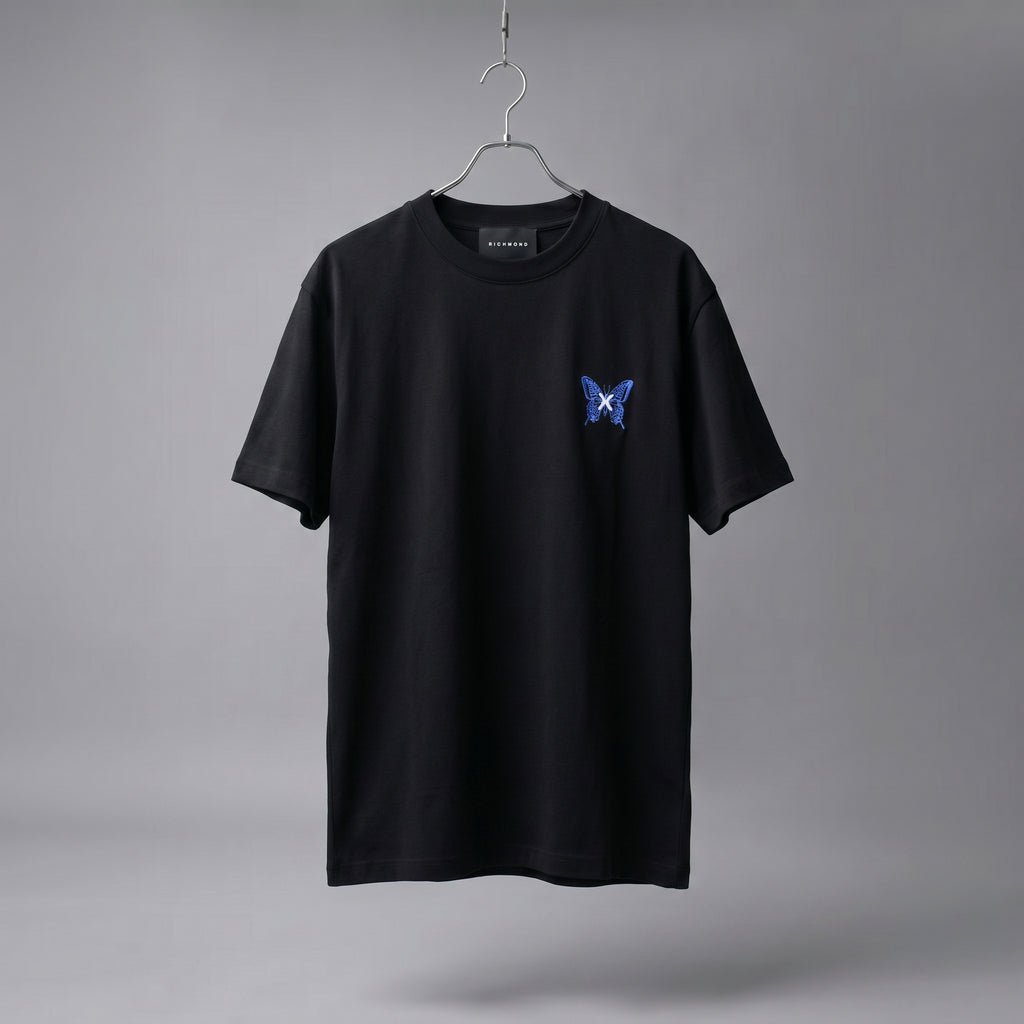 T-shirt John Richmond "Float Like a Butterfly"