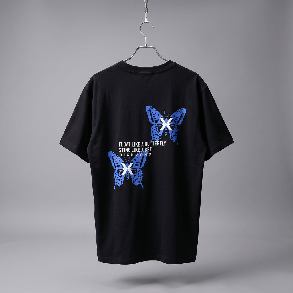 T-shirt John Richmond "Float Like a Butterfly"