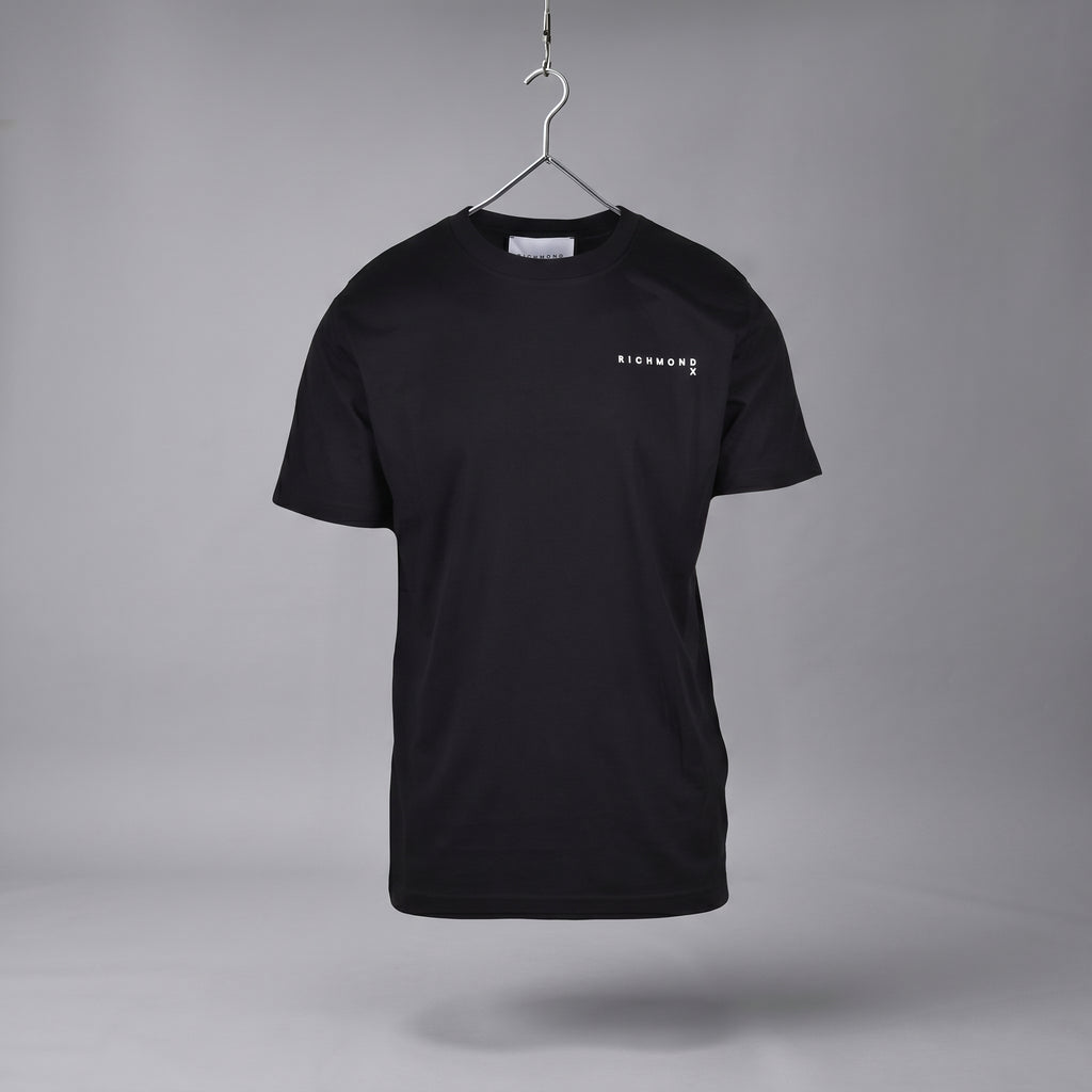 T-shirt John Richmond X con Logo "Box" Ricamato in Spugna