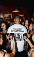“SCAN” OVERSIZE T-SHIRT  -WHITE-