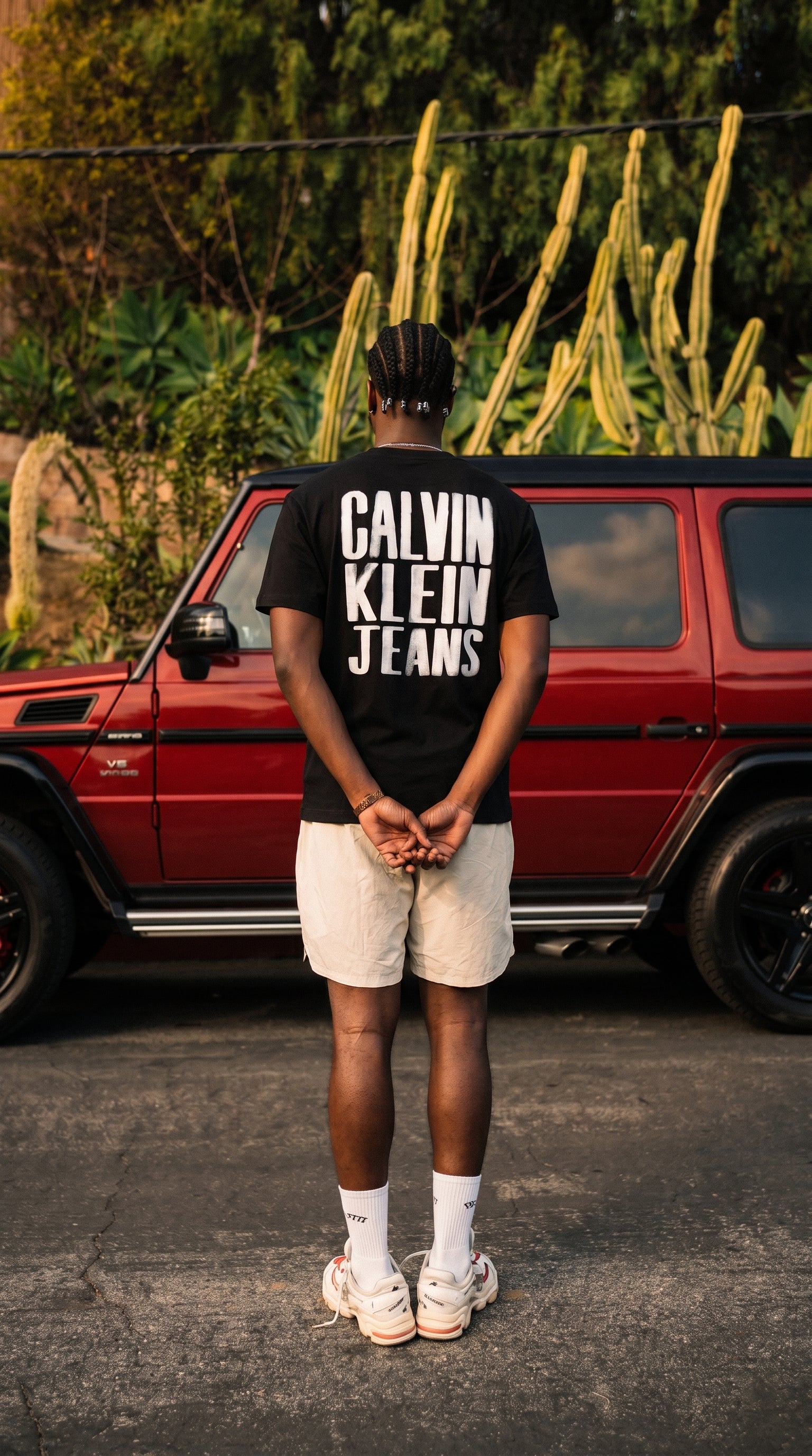 T-SHIRT CALVIN KLEIN PAINTED TEE